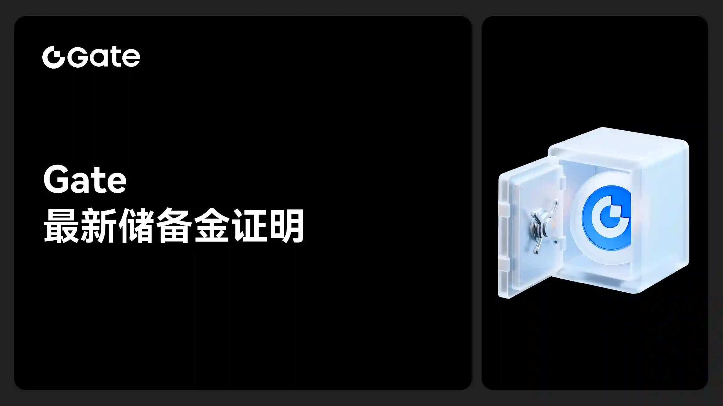 Gate 大门发布新一期储备金报告:储备金总值达108.65亿美元,超额储备24.15亿美元